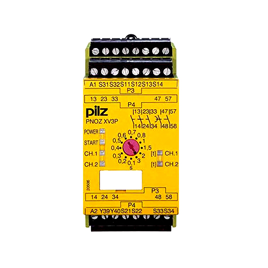 787510 New PILZ PNOZ XV3P C 30s 24DC 3NA(I)+2NA(R)
